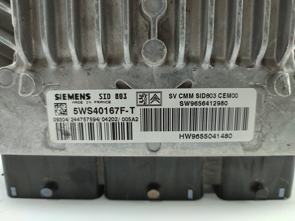 PEUGEOT 407 1 generation (2004-2010) Motora vadības bloks 5WS40167FT 25024735