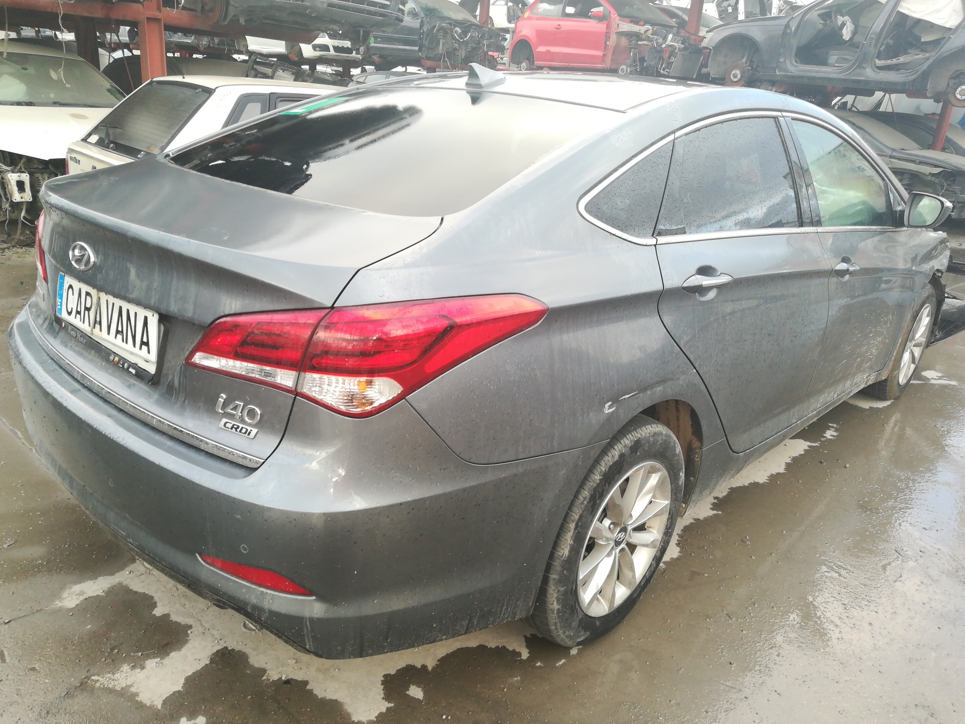 HYUNDAI i40 VF (1 generation) (2011-2020) Bal első ajtó ablakemelő gombja 935703Z000 25017331