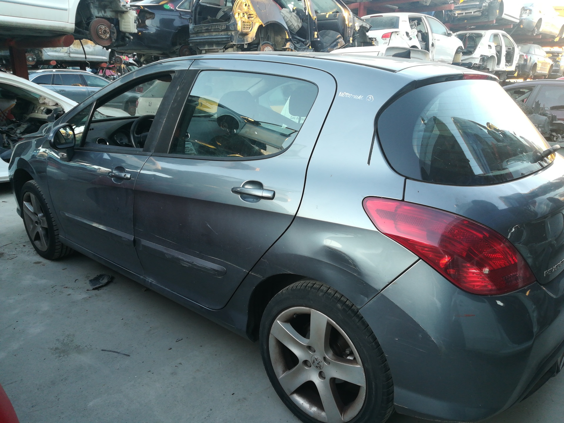 PEUGEOT 308 T7 (2007-2015) Заключване на предната лява врата 006166 24254732