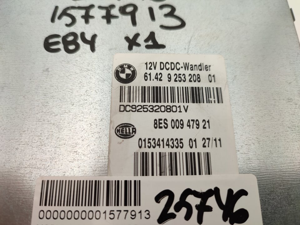 BMW X1 E84 (2009-2015) Kiti valdymo blokai 6142925320801 18856530