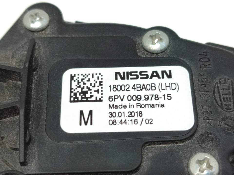 NISSAN Qashqai 2 generation (2013-2023) Педаль газа 180024BA0B 25034834