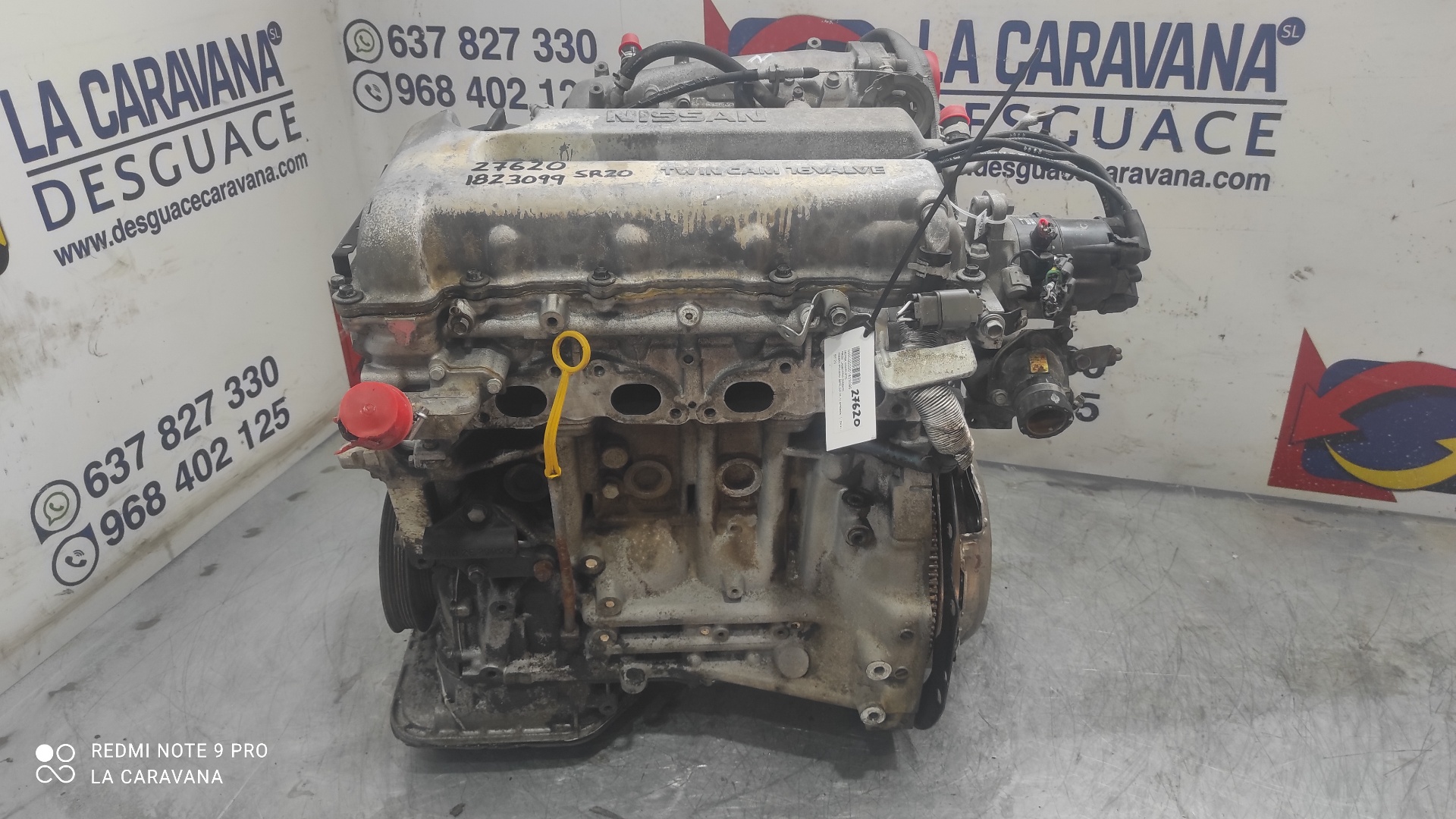 NISSAN Primera P11 (1996-2002) Engine SR20 18906911