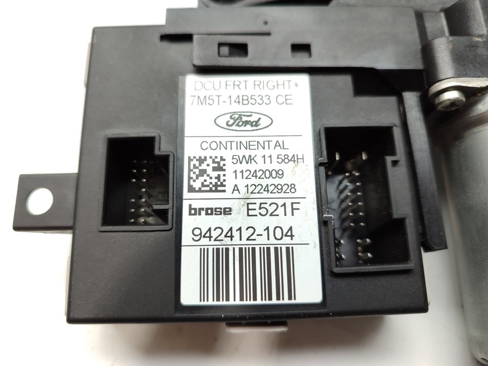 FORD Kuga 2 generation (2013-2020) Front Right Door Window Control Motor 7M5T14B533CE 25021629