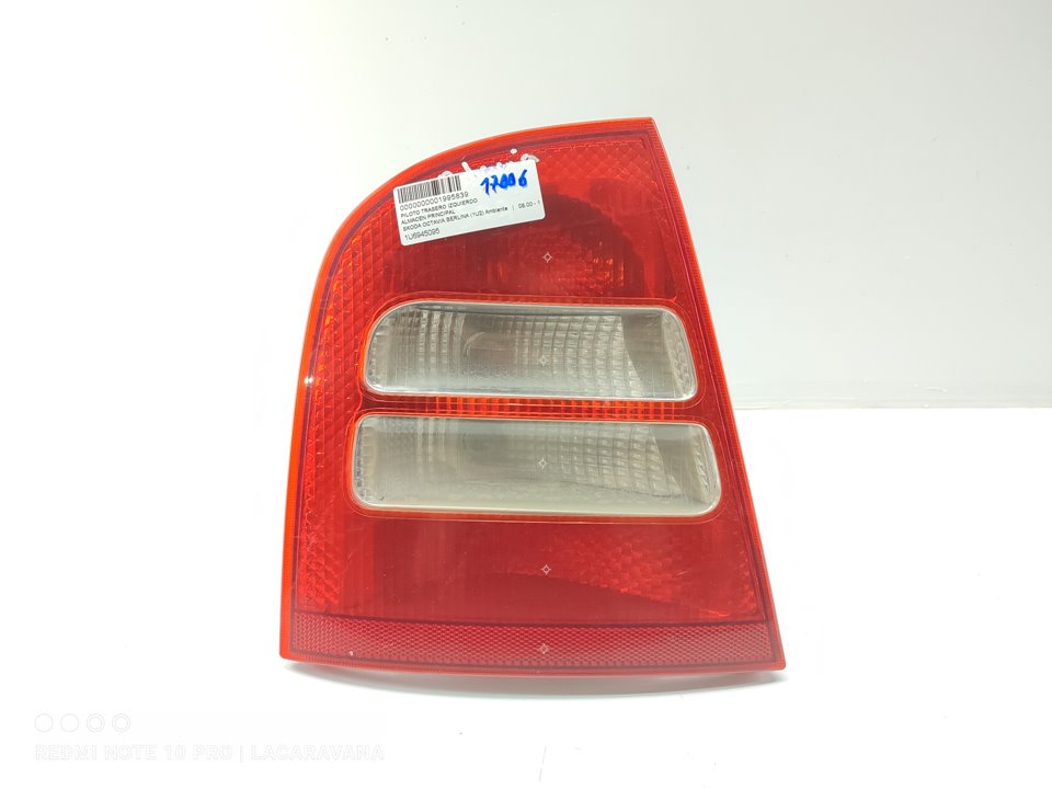 SKODA Octavia 1 generation (1996-2010) Rear Left Taillight 1U6945095 22936486