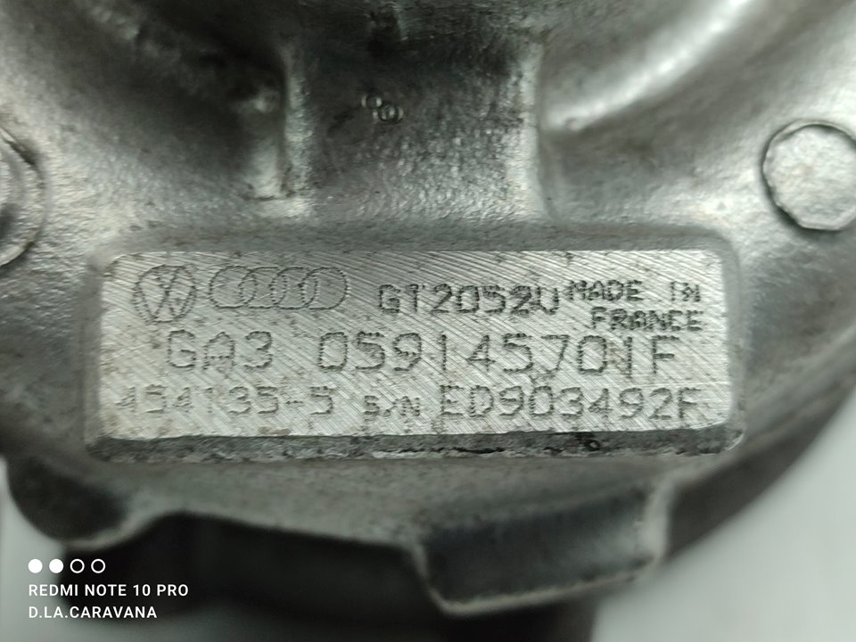 AUDI A3 8L (1996-2003) Turbocharger 059145701F 22653449