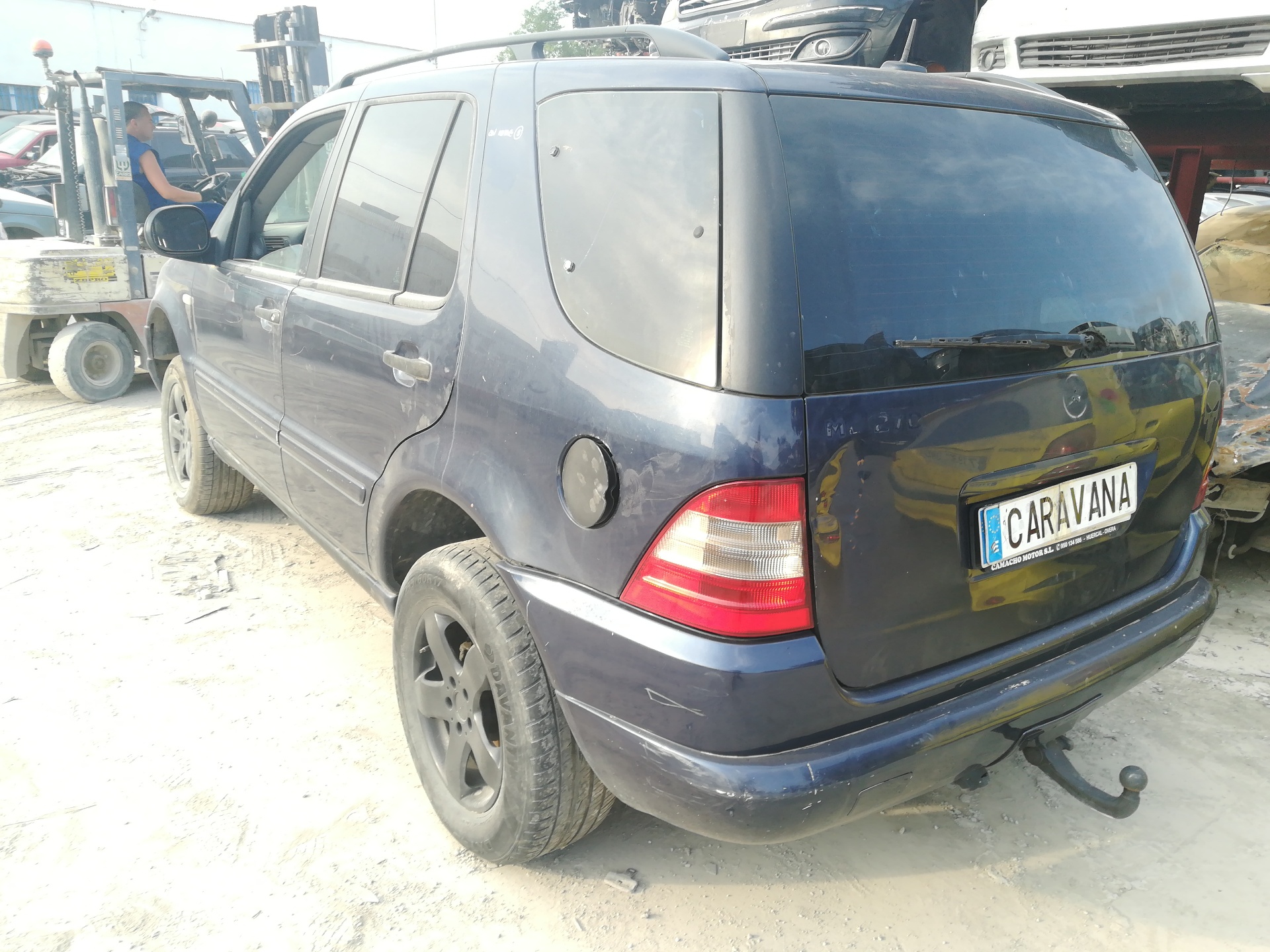 MERCEDES-BENZ M-Class W163 (1997-2005) Jobb hátsó lámpa  A1638202064 18874099