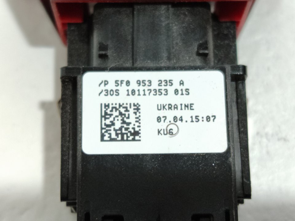 SEAT Toledo 3 generation (2004-2010) Buton oprire de urgență 5F0953235A 23789607