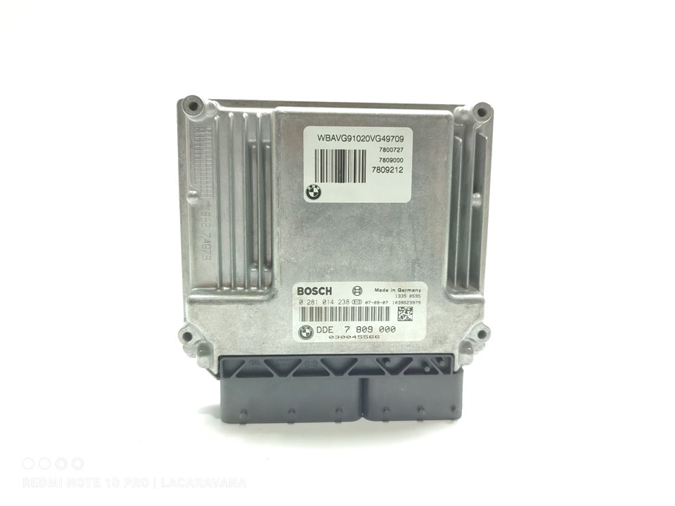 BMW 3 Series E90/E91/E92/E93 (2004-2013) Motorkontrolenhed ECU 0281014238 25963652