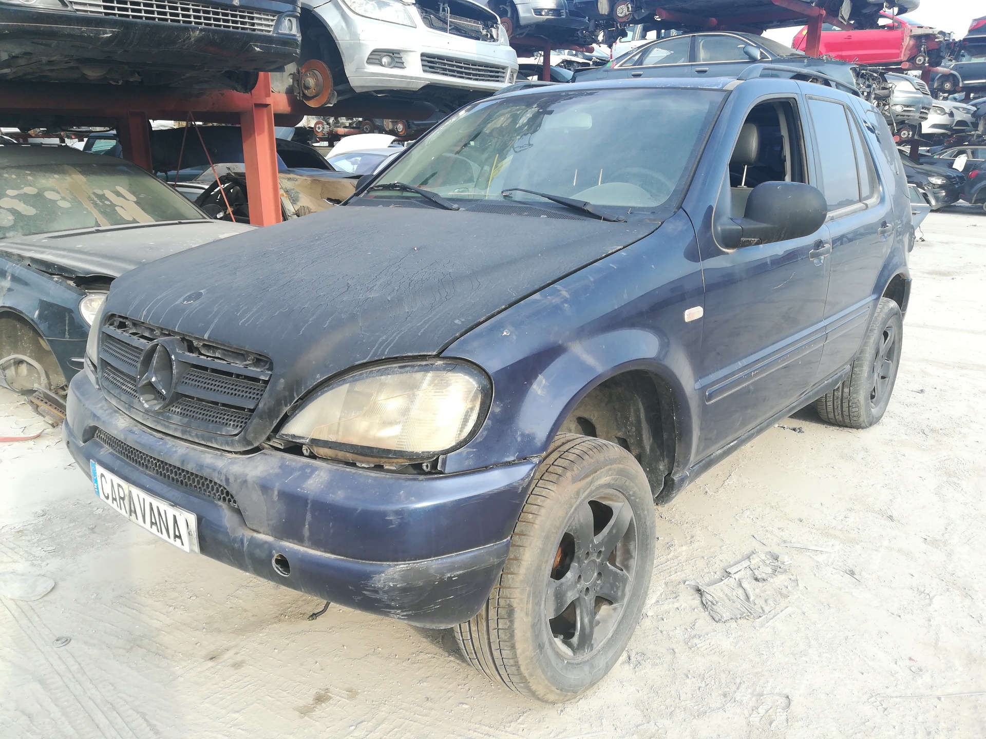 MERCEDES-BENZ M-Class W163 (1997-2005) Фонарь задний правый A1638202064 18874099