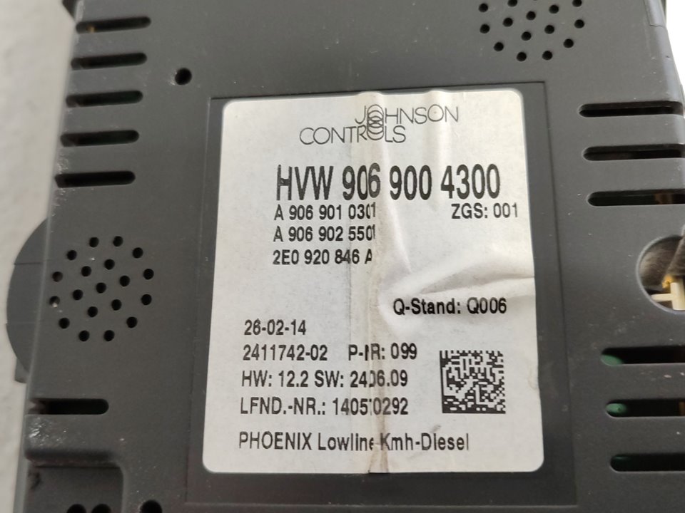 VOLKSWAGEN Crafter 1 generation (2006-2016) Vitezometru 9069004300 25963330