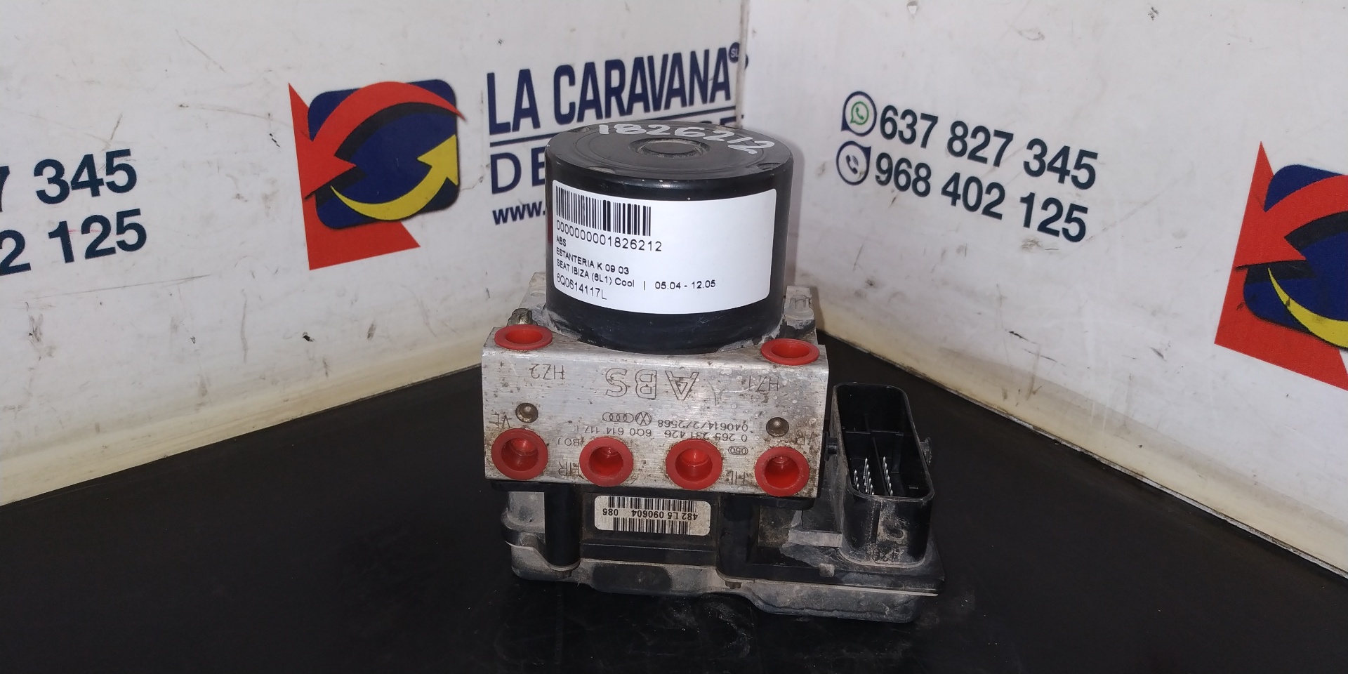 SEAT Cordoba 2 generation (1999-2009) ABS Pump 6Q0614117L 18904134