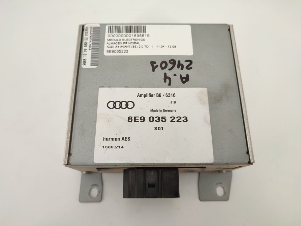 AUDI A4 B7/8E (2004-2008) Andre kontrolenheder 8E9035223 18938640