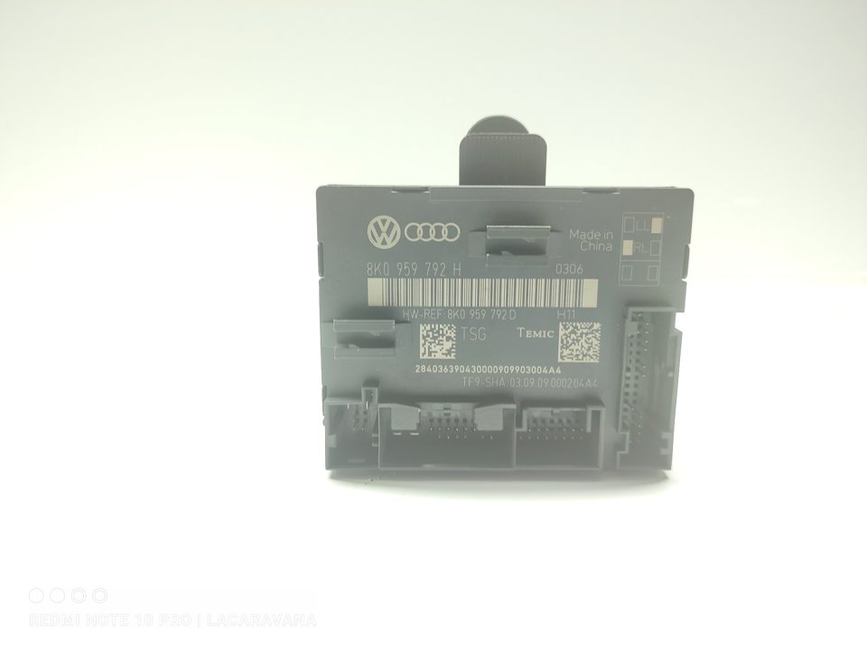 AUDI A4 B8/8K (2011-2016) Other Control Units 8K0959792H 25357327