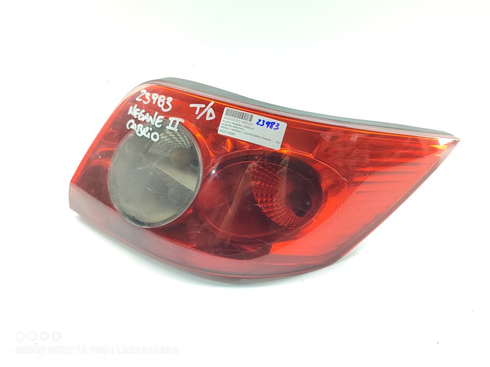 RENAULT Megane 2 generation (2002-2012) Rear Right Taillight Lamp 8200142687 18841424