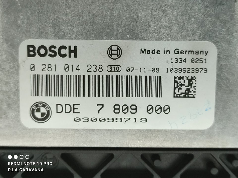 BMW 5 Series E60/E61 (2003-2010) Engine Control Unit ECU 0281014238 22639525