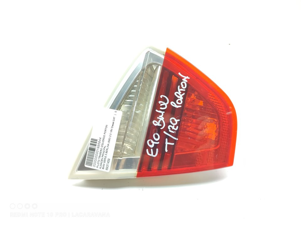 BMW 3 Series E90/E91/E92/E93 (2004-2013) Rear Left Taillight 6937459 22936503