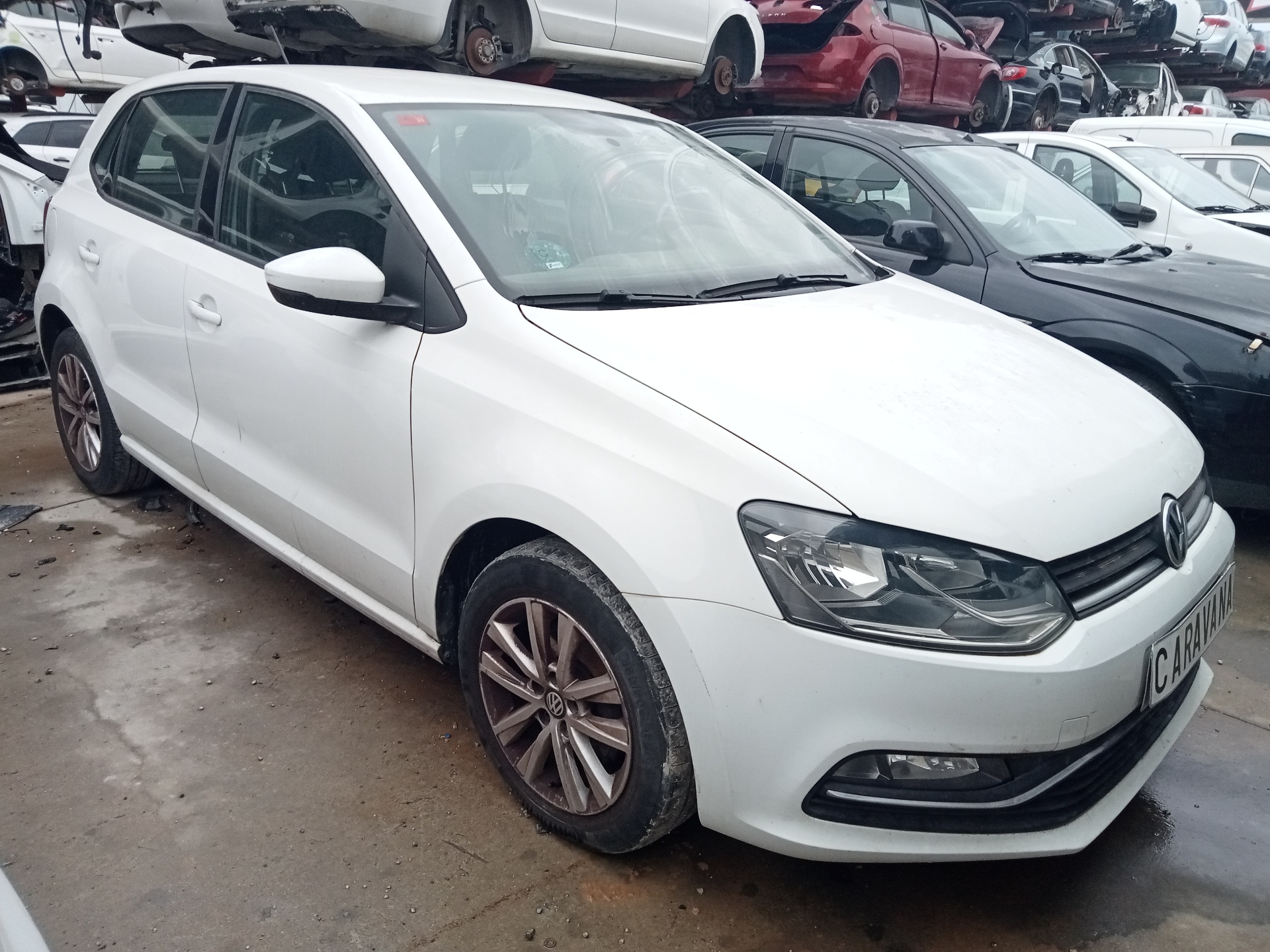 VOLKSWAGEN Polo 5 generation (2009-2017) Моторчик заднего стеклоочистителя 5K6955711B 23283440