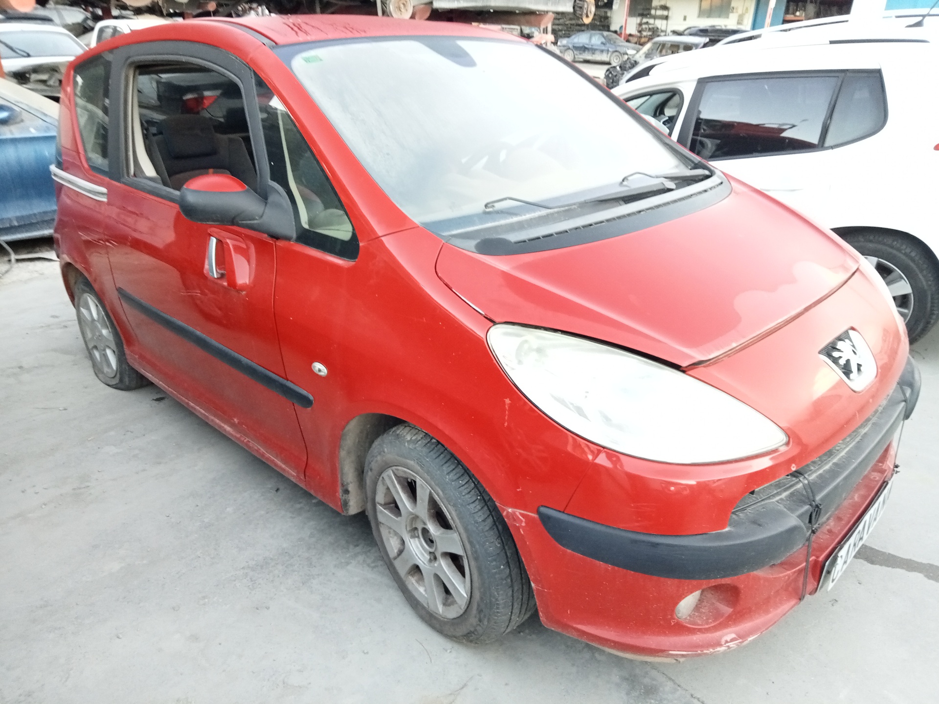 PEUGEOT 1007 1 generation (2005-2009) Front Left Door 9002V9 18885713