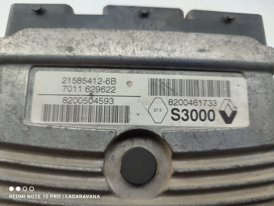 RENAULT Clio 2 generation (1998-2013) Motorkontrolenhed ECU 8200461733 20840996