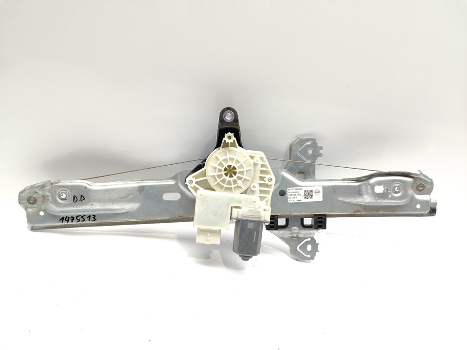 NISSAN Qashqai 2 generation (2013-2023) Front Right Door Window Regulator 80700HV00C 18843701