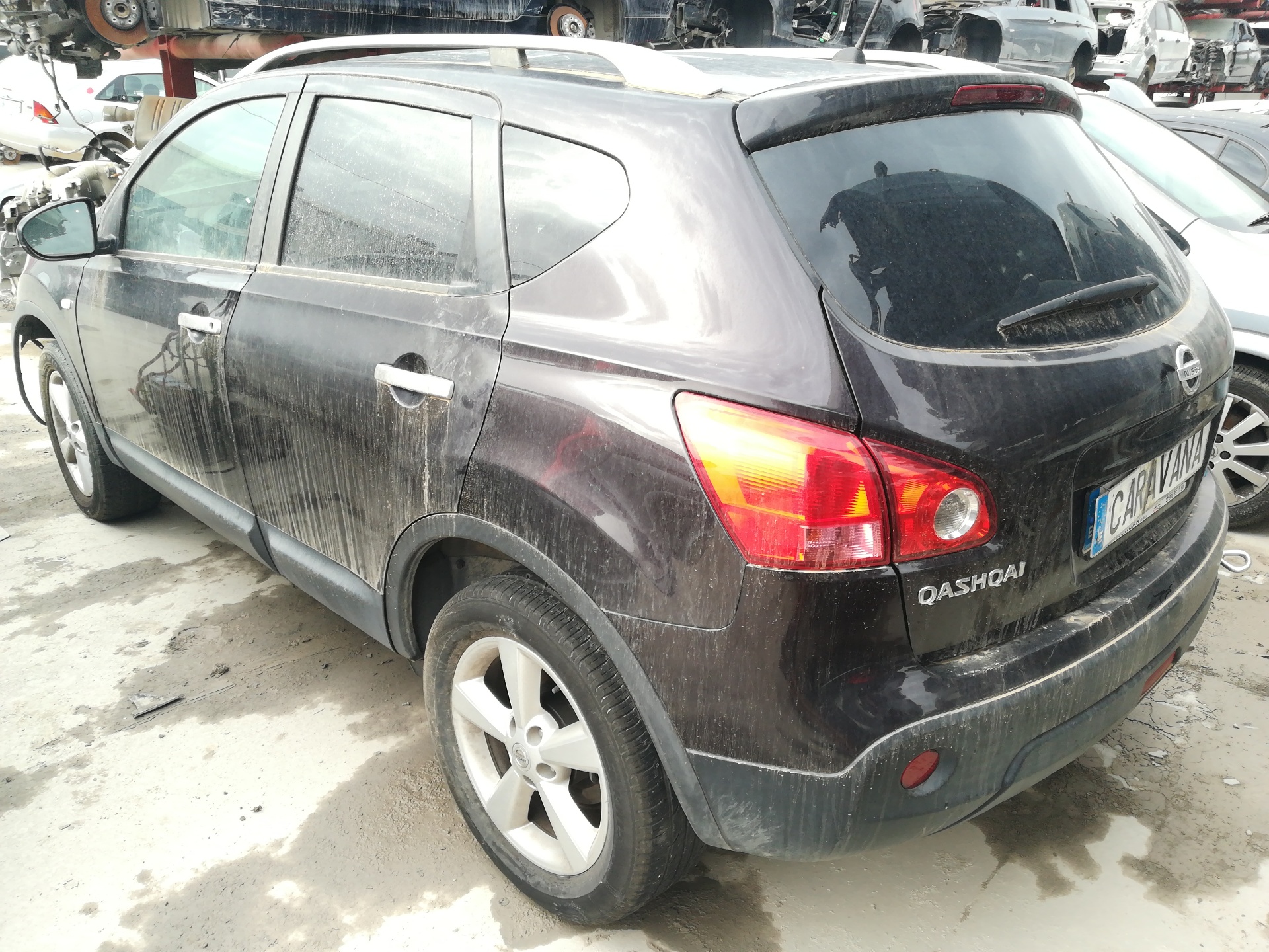 NISSAN Qashqai 1 generation (2007-2014) Oikea takavalo 26550JD800 25017334