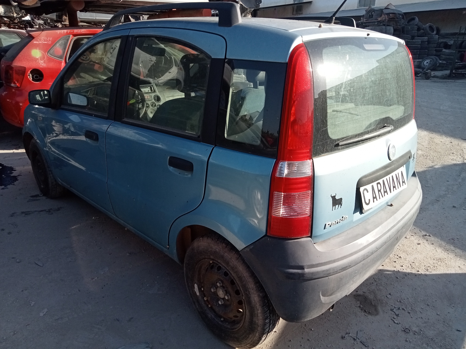 FIAT Panda 2 generation (2003-2011) Фонарь задний правый 51705458 25036306