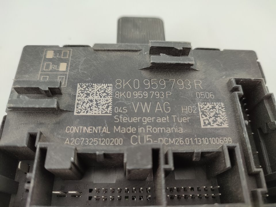 AUDI A5 8T (2007-2016) Comfort Control Unit 8K0959793R 18811786