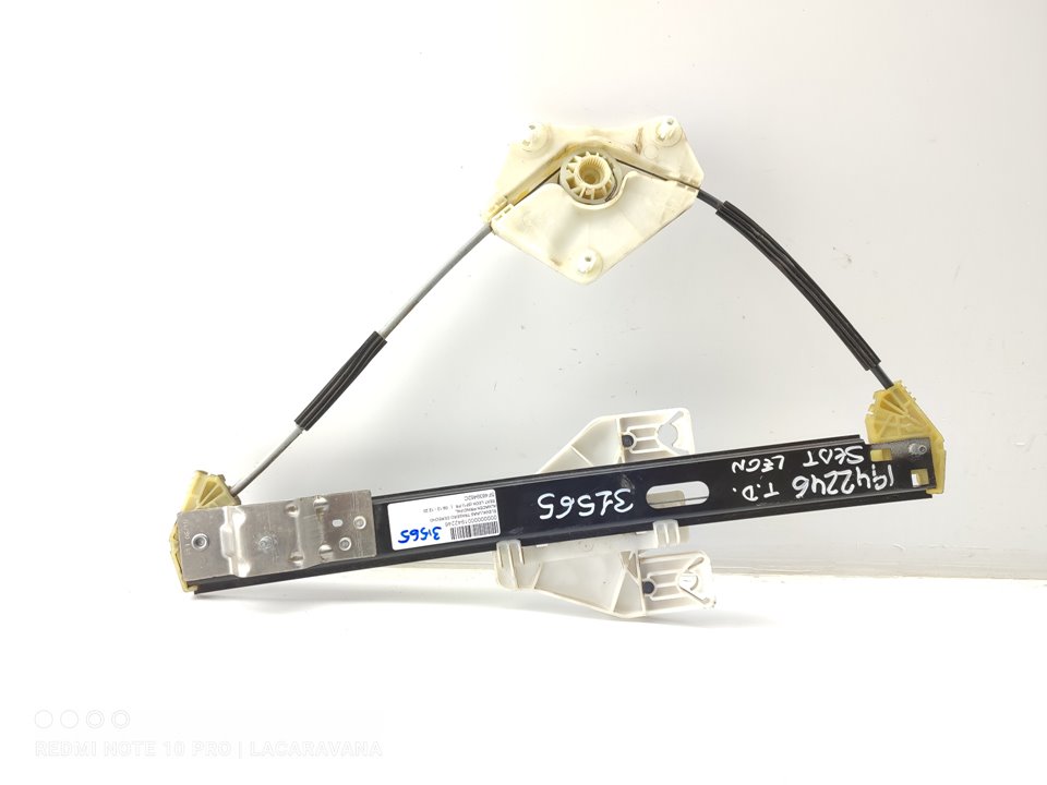 SEAT Leon 3 generation (2012-2020) Rear Right Door Window Regulator 5F4839462C 23770436