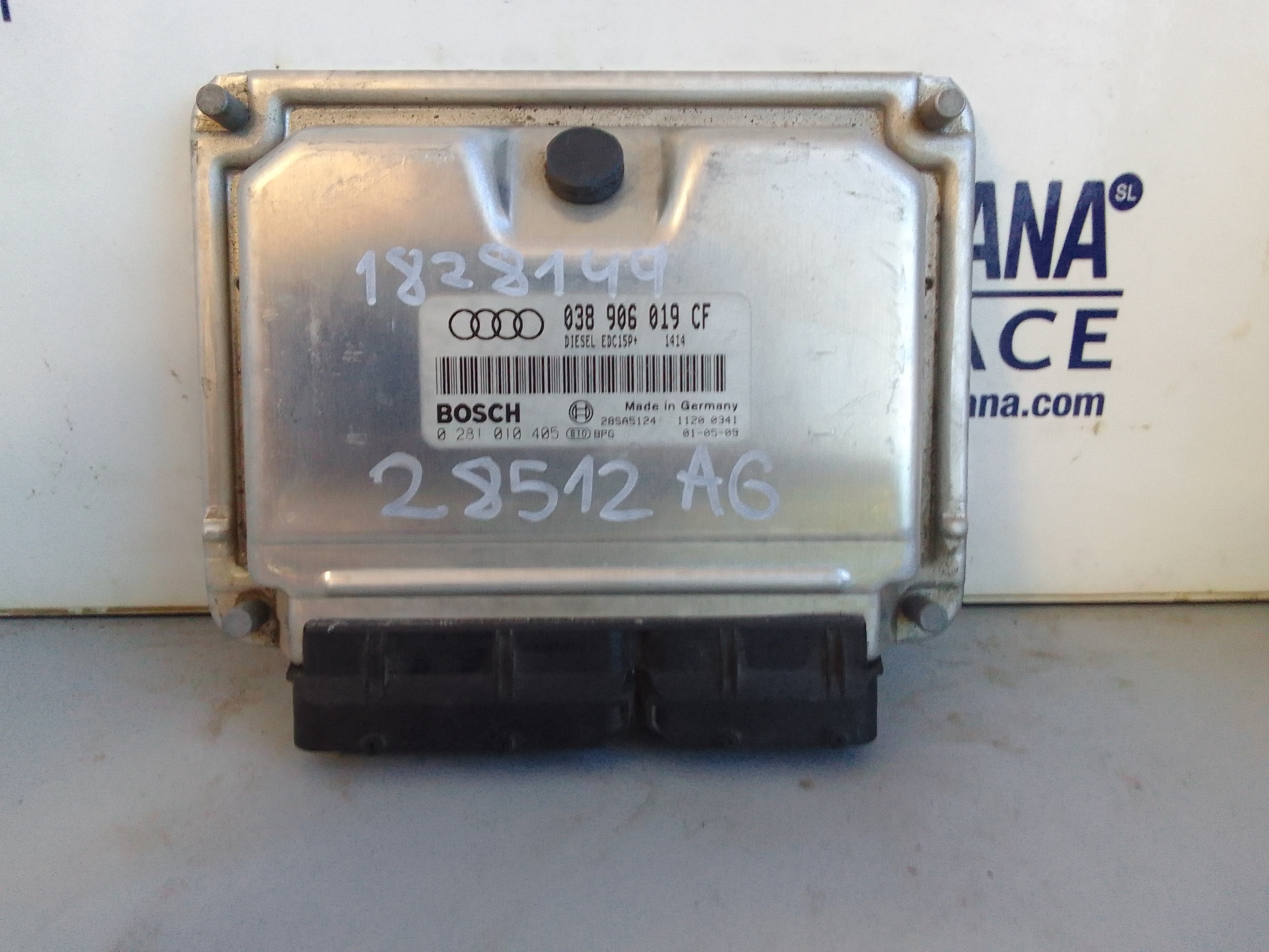 AUDI A3 8L (1996-2003) Engine Control Unit ECU 038906019CF 18910699