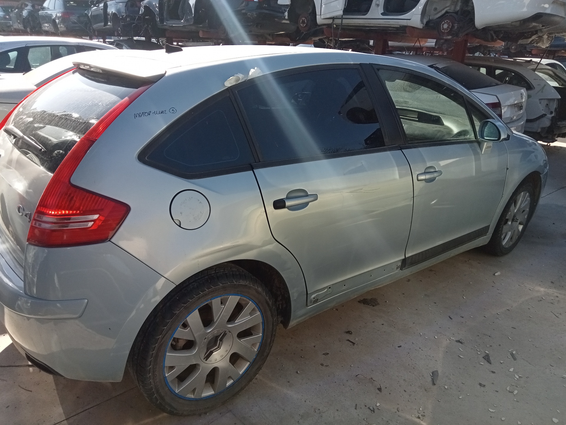 FORD C4 1 generation (2004-2011) Ľavé zadné koncové svetlo 9655864080 23778721