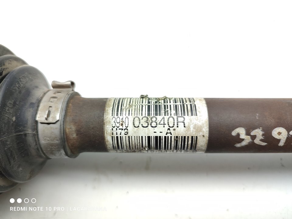 DACIA Lodgy 1 generation (2013-2024) Fram Höger Drivaxel 391003840R 25036562