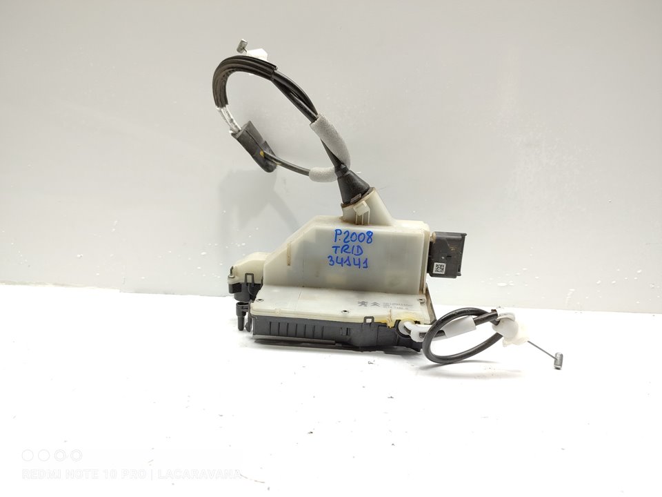 PEUGEOT 2008 1 generation (2013-2020) Rear Right Door Lock 9812501180 25045626