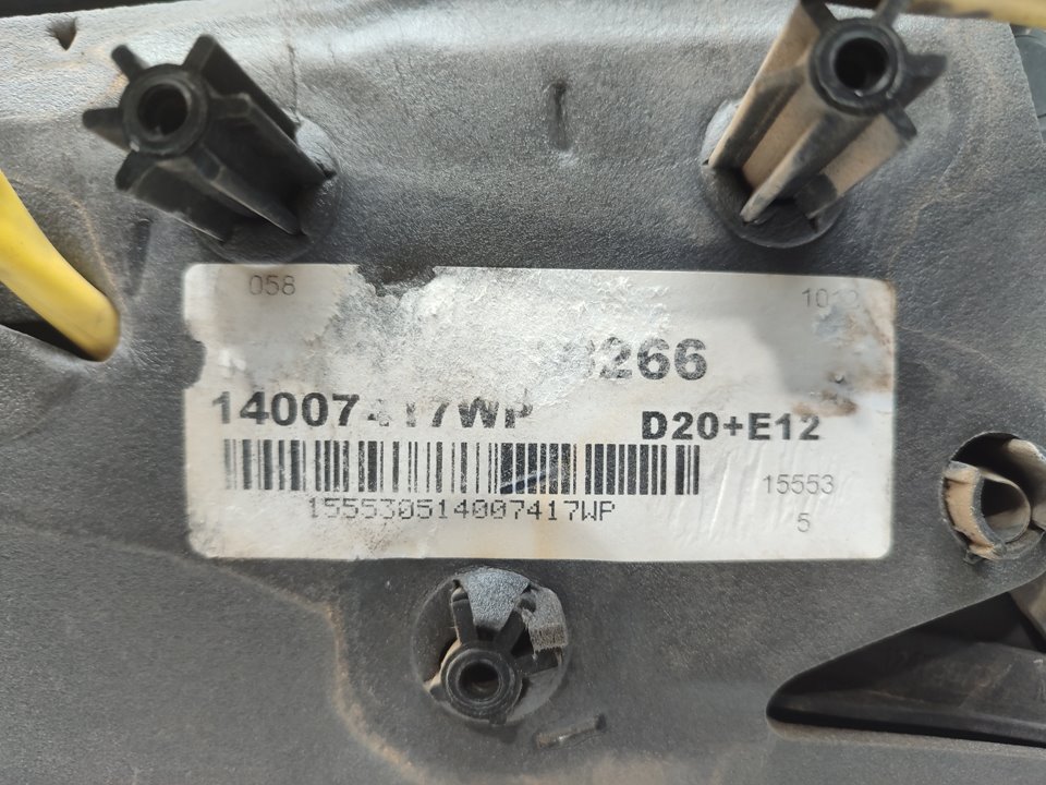 FIAT Scudo 2 generation (2007-2016) Priekinių dešinių durų veidrodis 14007417WP 25929180