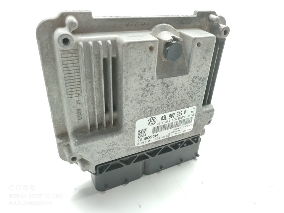 VOLKSWAGEN Golf 6 generation (2008-2015) Motorkontrollenhet ECU 03L907309R 25042753