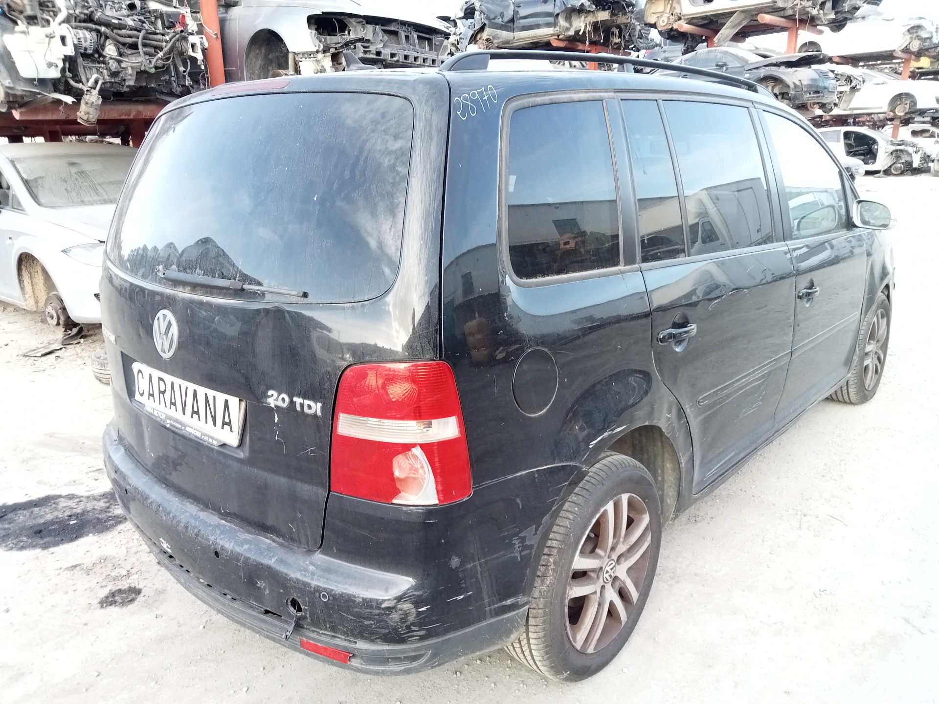 VOLKSWAGEN Touran 1 generation (2003-2015) Moottorin ohjausyksikkö ECU 0281014041 23773642