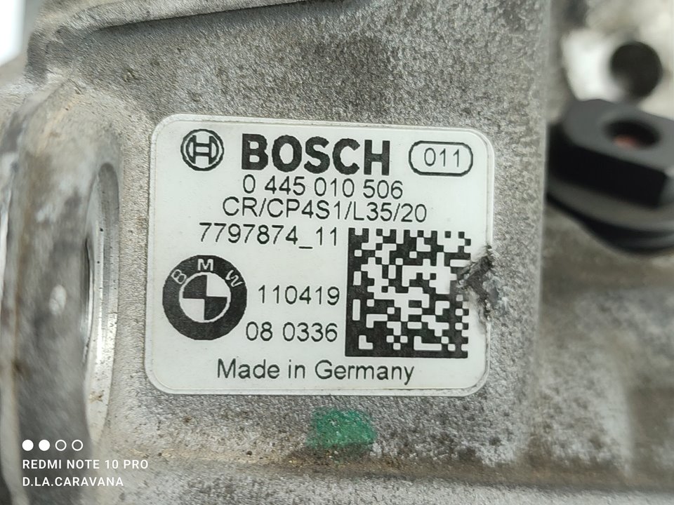 BMW 1 Series E81/E82/E87/E88 (2004-2013) High Pressure Fuel Pump 0445010506 25036585