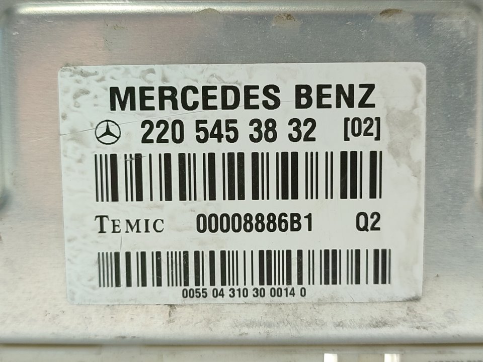 MERCEDES-BENZ S-Class W220 (1998-2005) Važiuoklės valdymo blokas 2205453832 18962160