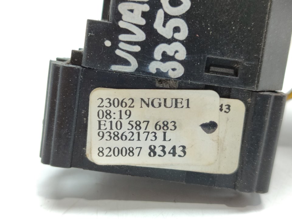 OPEL Vivaro Headlight Switch Control Unit 8200878343 25021532