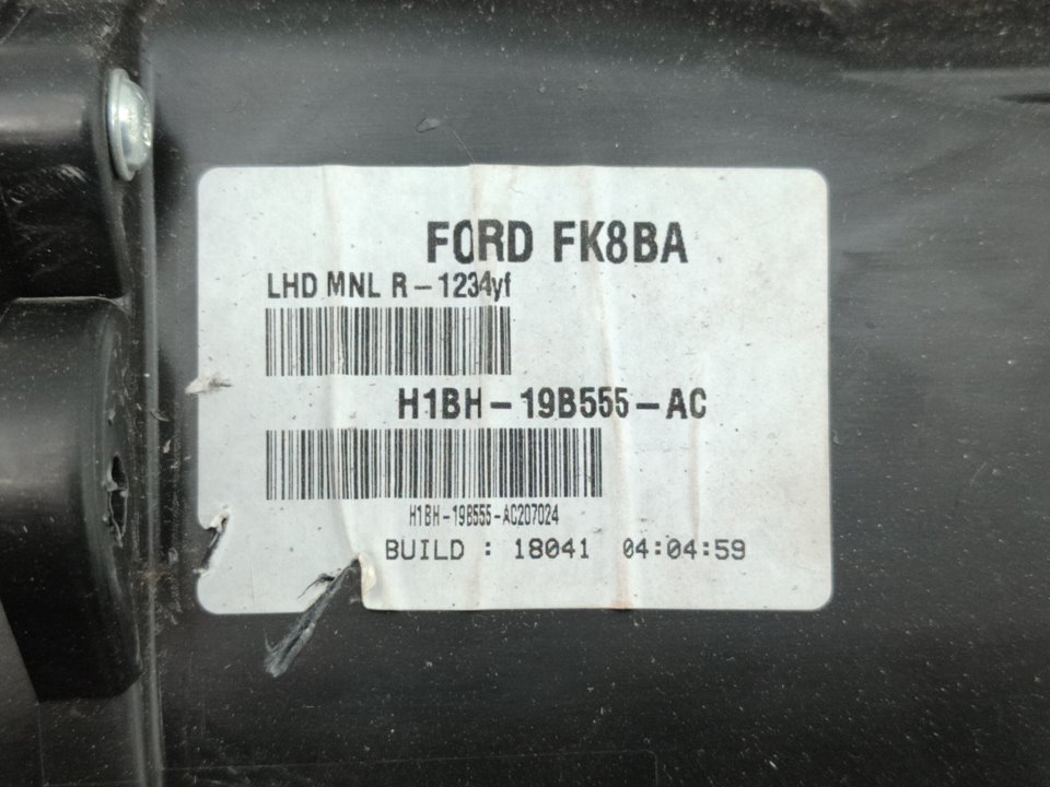 FORD Fiesta 6 generation (2008-2020) Interiørvarmer H1BH19B555AC 25046379