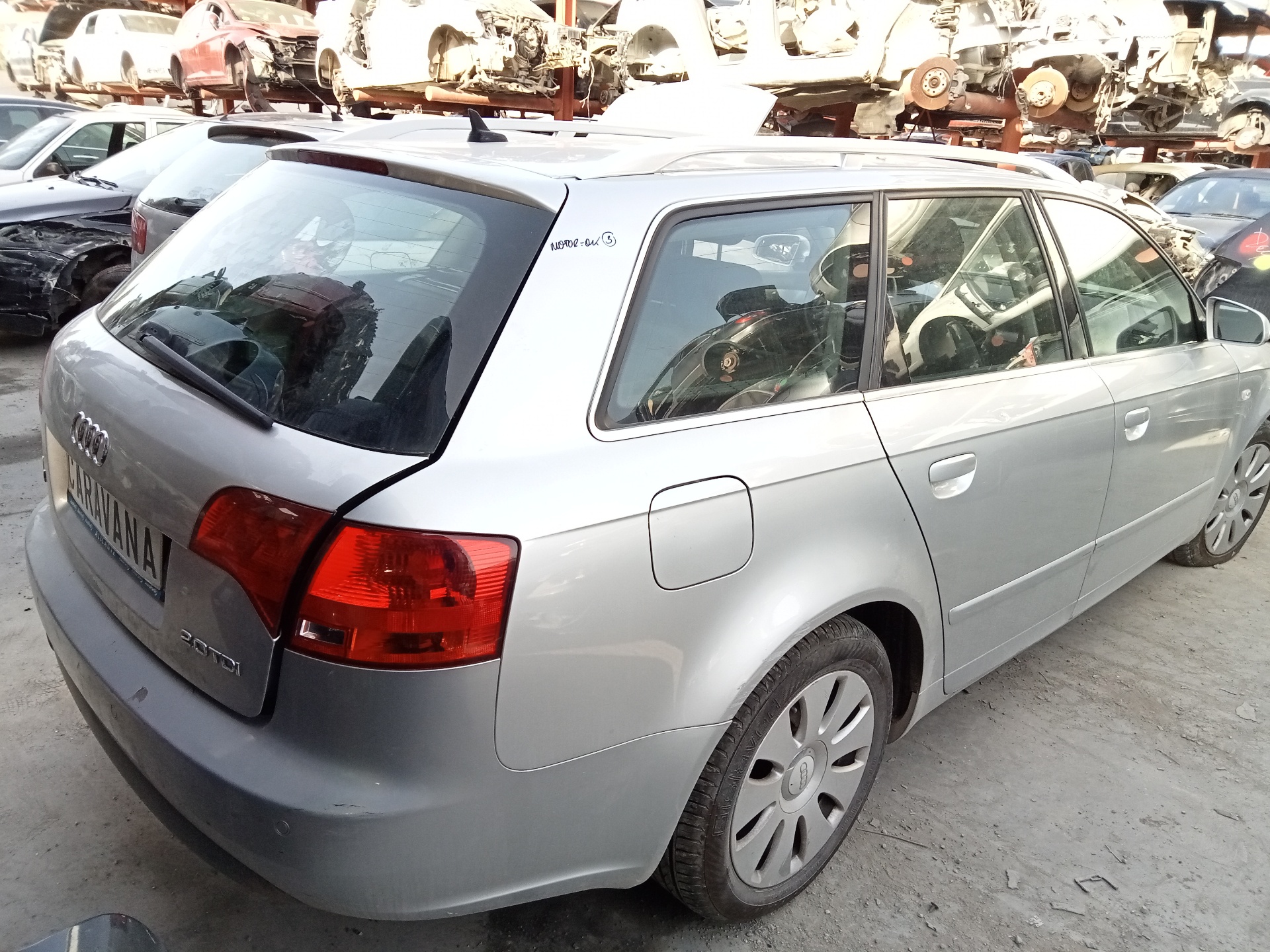 AUDI A4 B7/8E (2004-2008) Oikea takavalo 8E9945094 23780465