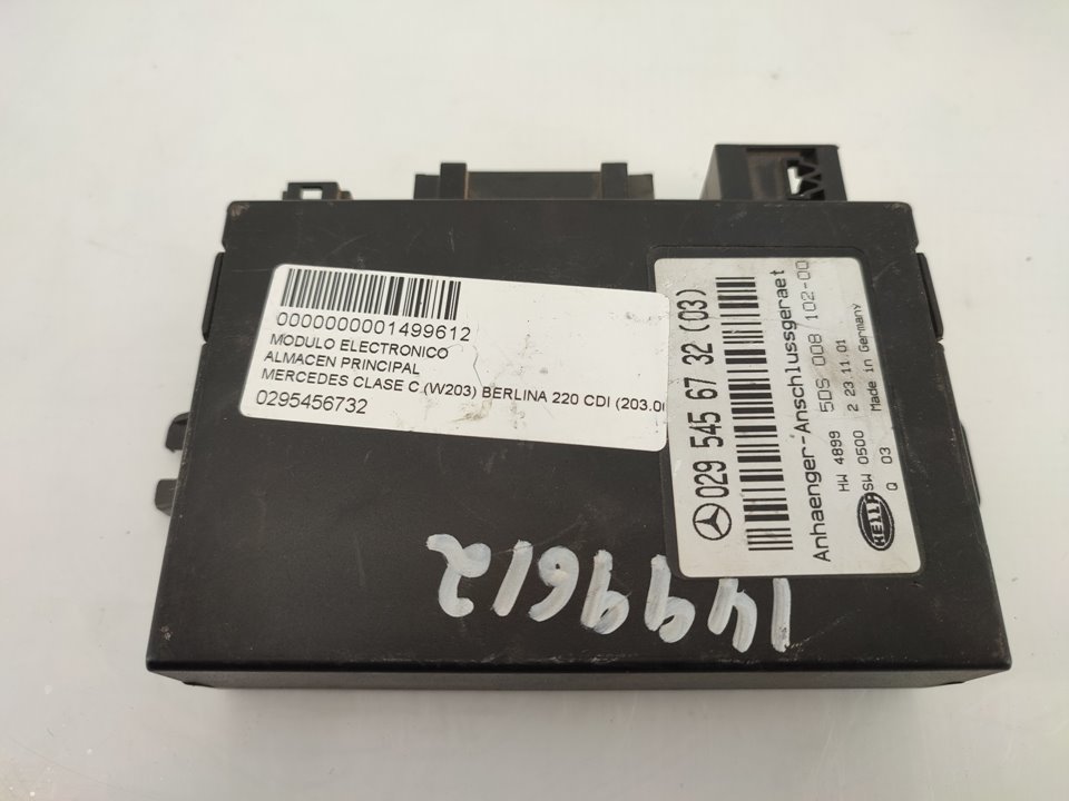 MERCEDES-BENZ C-Class W203/S203/CL203 (2000-2008) Other Control Units 0295456732 18847209