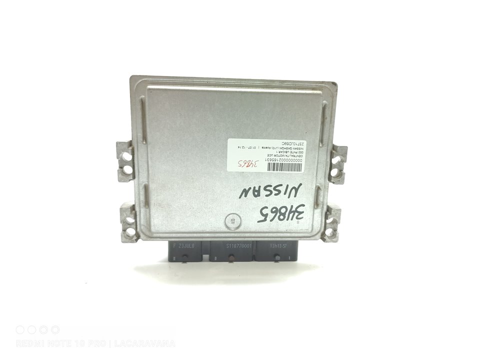 NISSAN Qashqai 1 generation (2007-2014) Calculateur d'unité de commande du moteur 23710JD59C 25963683