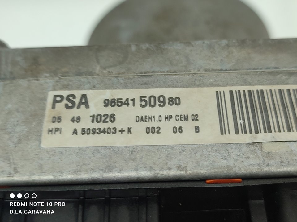 PEUGEOT 307 1 generation (2001-2008) Power Steering Pump 9654150980 25059067