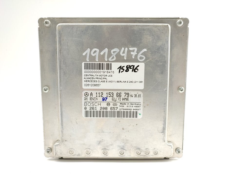 MERCEDES-BENZ E-Class W211/S211 (2002-2009) Engine Control Unit ECU 0261208657 18949989