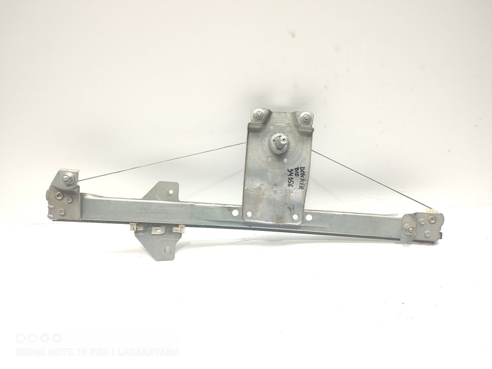 DACIA Dokker 1 generation (2012-2024) Front Right Door Window Regulator 807200301R 25927188