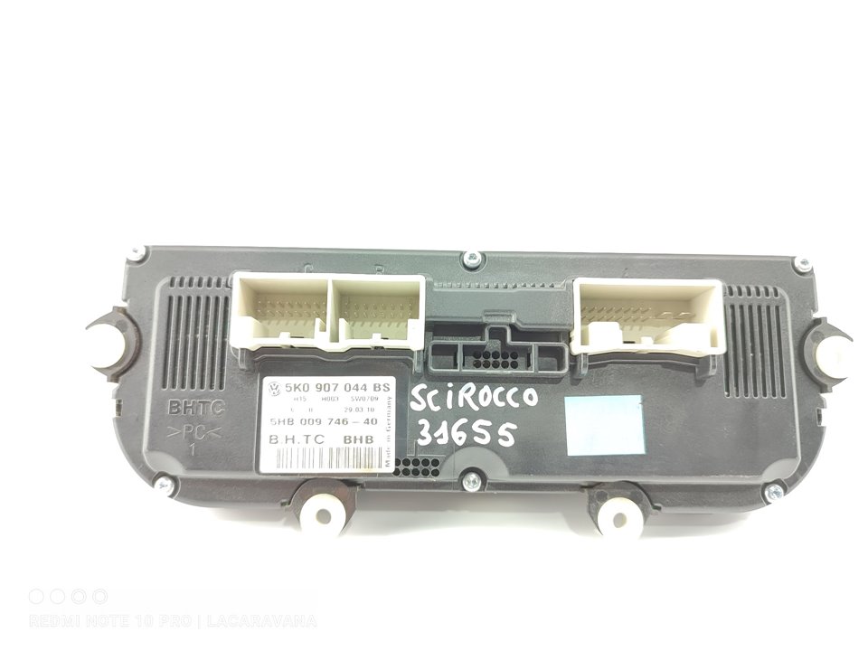 VOLKSWAGEN Scirocco 3 generation (2008-2020) Climate  Control Unit 5K0907044BS 18991651