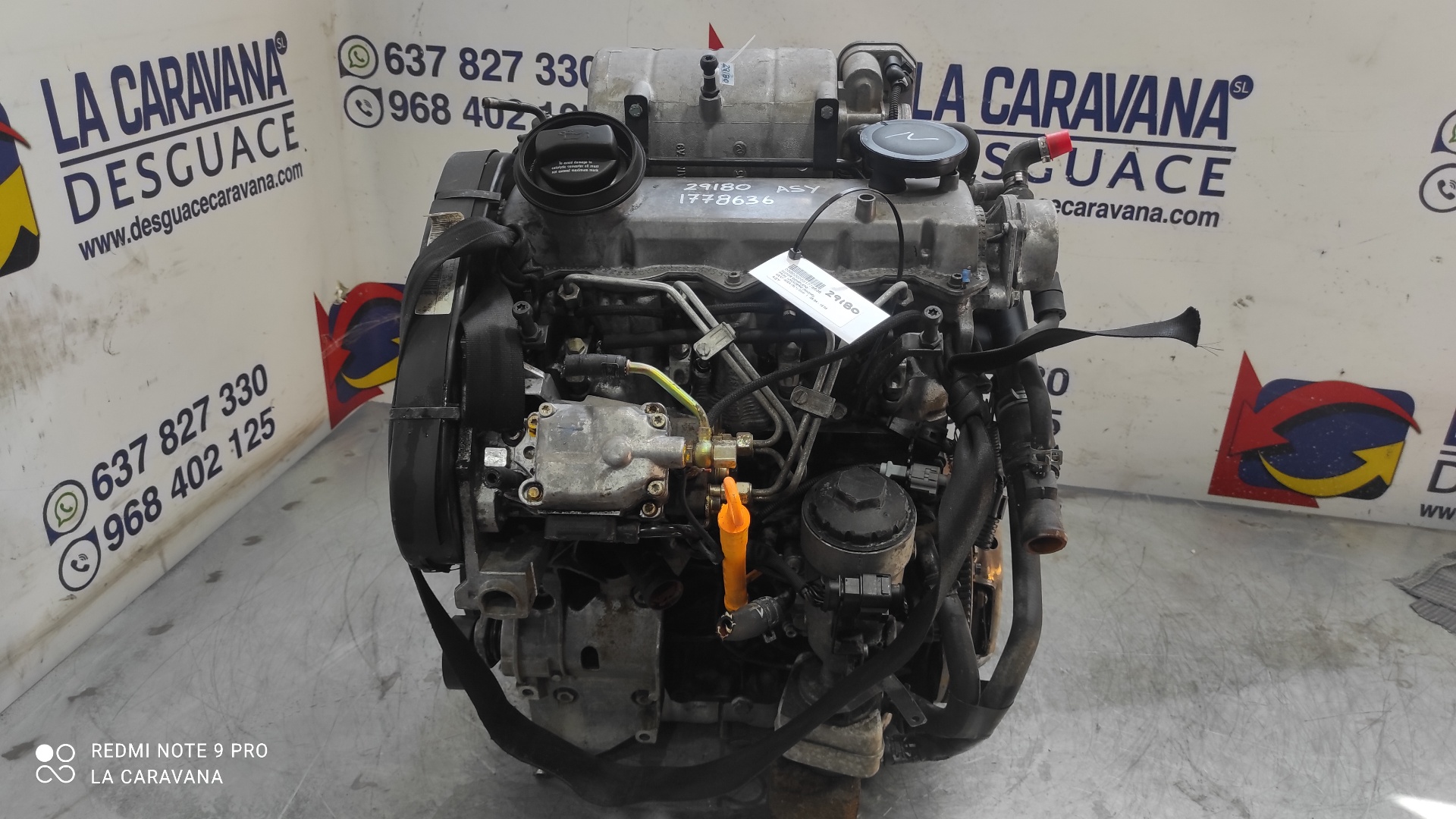 SEAT Cordoba 2 generation (1999-2009) Двигатель ASY 18892376