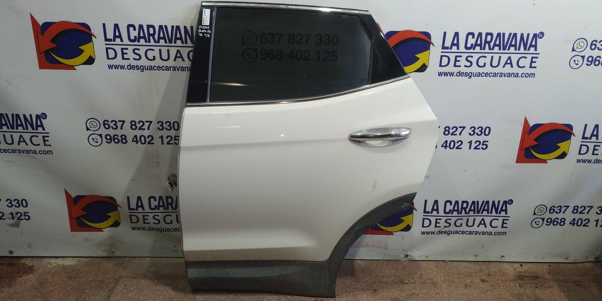 HYUNDAI Santa Fe DM (2012-2020) Vasen takaovi 23996520