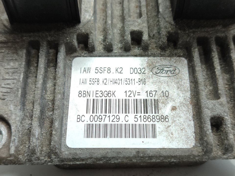 FORD Ka 2 generation (2008-2020) Motorstyrenhet ECU 5SF8K2 25019448