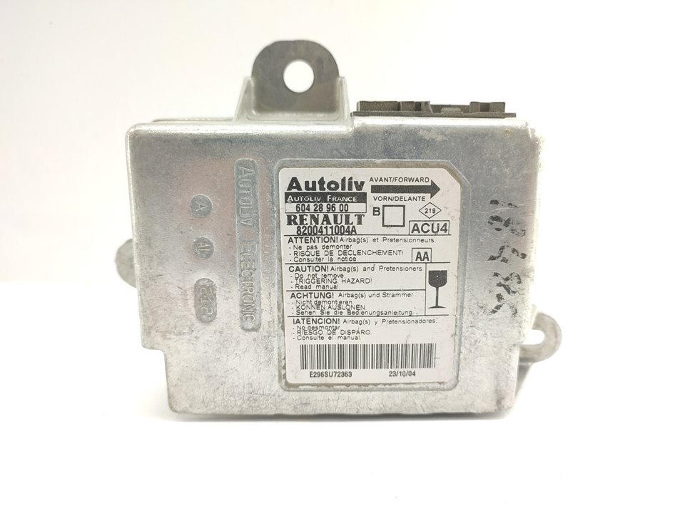 RENAULT Megane 2 generation (2002-2012) SRS Control Unit 8200411004A 18811902